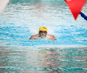 Compétition de natation à partir de 9 ans